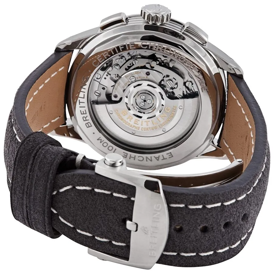Breitling Premier B01 Chronograph Automatic Chronometer Blue Dial 42 mm Men's Watch AB0118A61C1X2